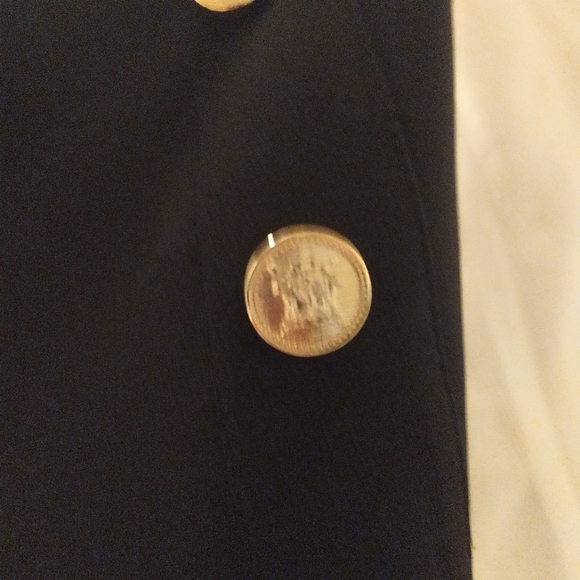 Lipsy London pants, size 4, gold buttons, NWOT - Picture 3 of 6